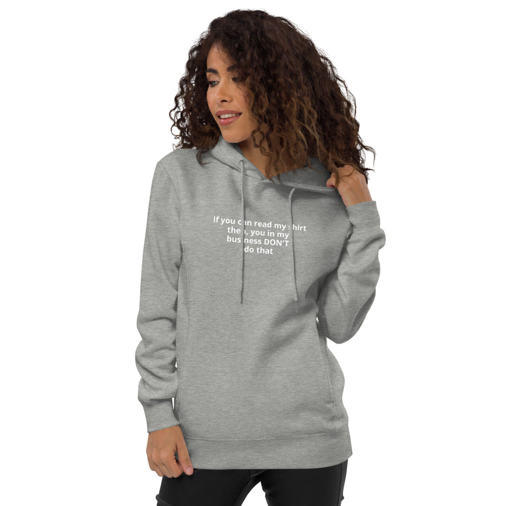 Unisex fashion hoodie