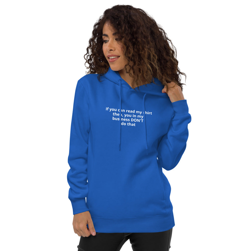 Unisex fashion hoodie