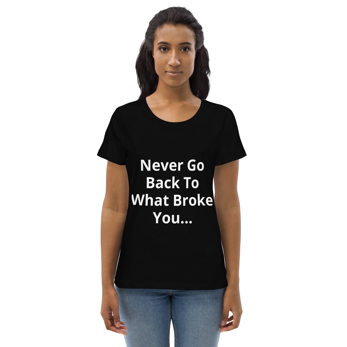 Women's fitted eco tee