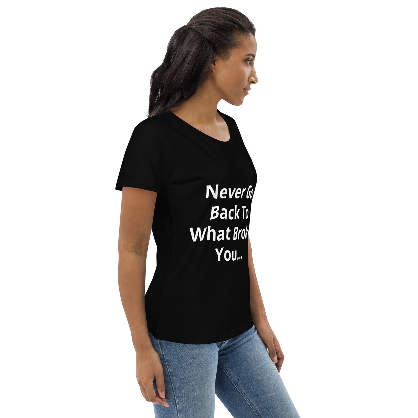 Women's fitted eco tee