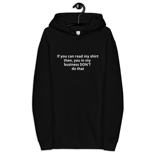 Unisex fashion hoodie